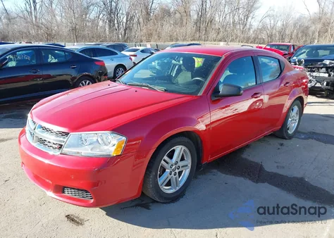 2014 Dodge Avenger Se from USA, damaged, VIN 1C3CDZAG9EN225355